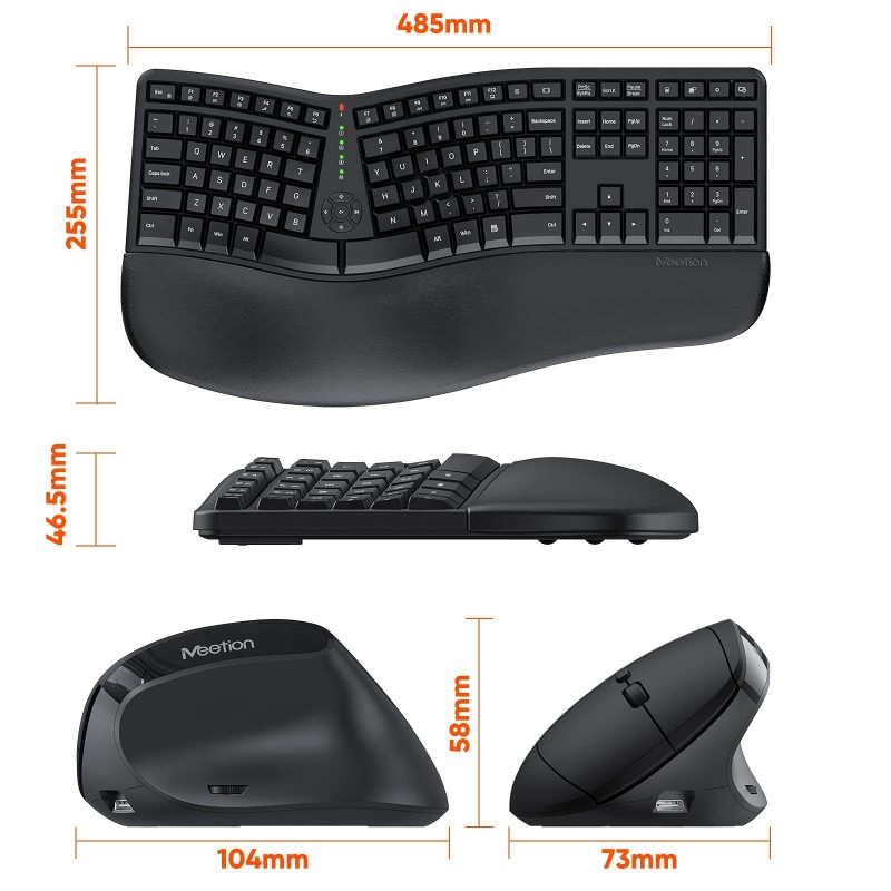 Kuinka ergonominen näppäimistö- ja hiirisarja voi parantaa mukavuuttasi ja tuottavuuttasi?